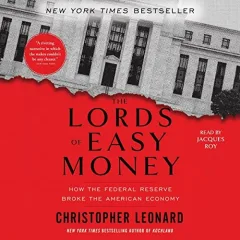 The Lords of Easy Money book cover