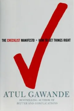 The Checklist Manifesto book cover