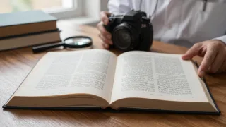 Two similar books are compared side by side using their title and copyright pages.