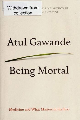 Cover for Being Mortal