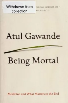 Being Mortal book cover