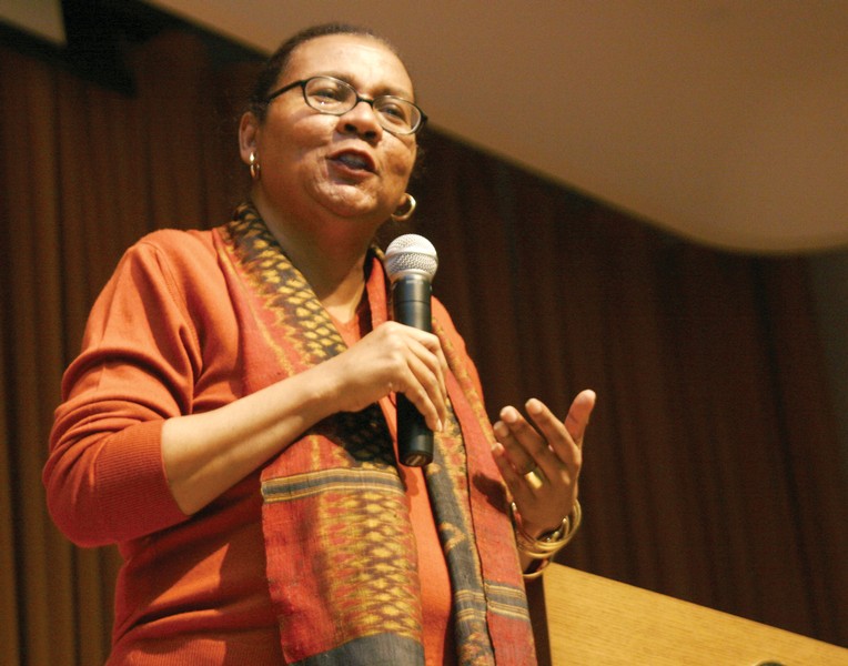 Photo of bell hooks