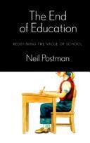 Cover for The End of Education