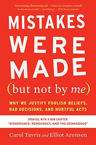 Cover for Mistakes Were Made (But Not by Me)